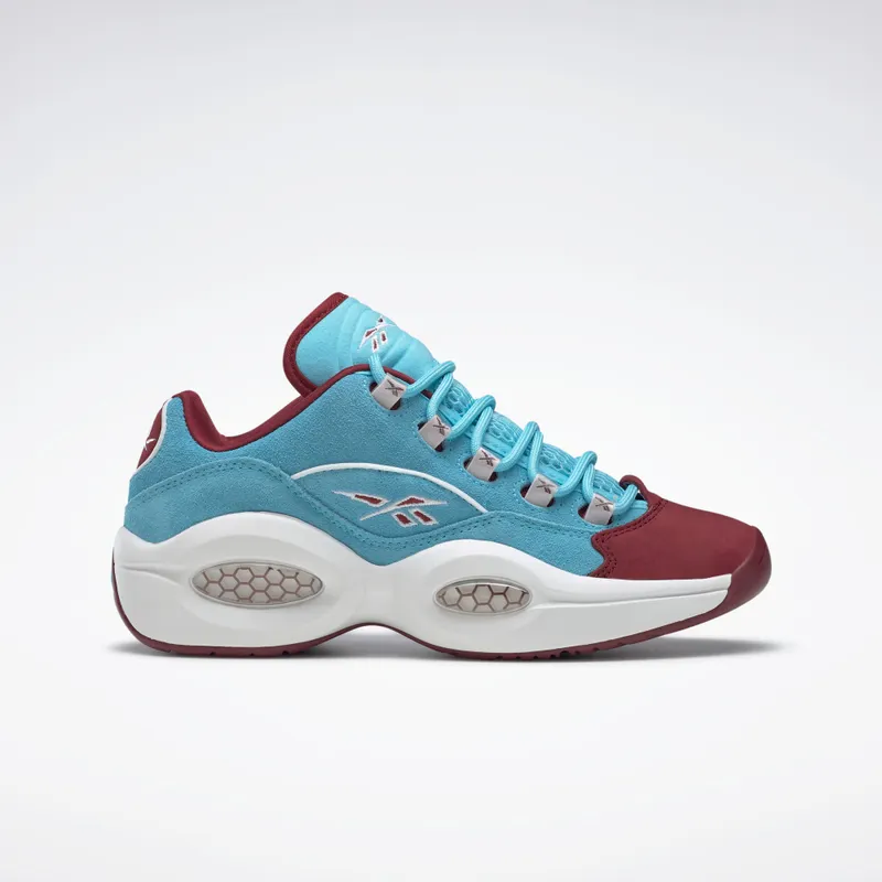 Adidas QUESTION LOW Digital Blue / Classic Burgundy / Cloud White (GZ0990)