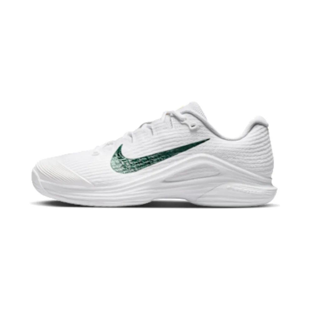 Nike Zoom Vapor 12 PRM Hard Court “White / University Gold / University Red / Gorge Green” (IR0651-100)