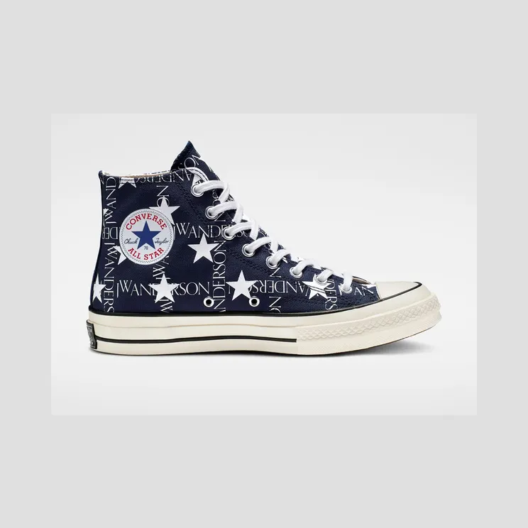 Converse J.W. Anderson x Chuck 70 Hi ‘Americana’ Mood Indigo/Garnett/Egret (164841c)
