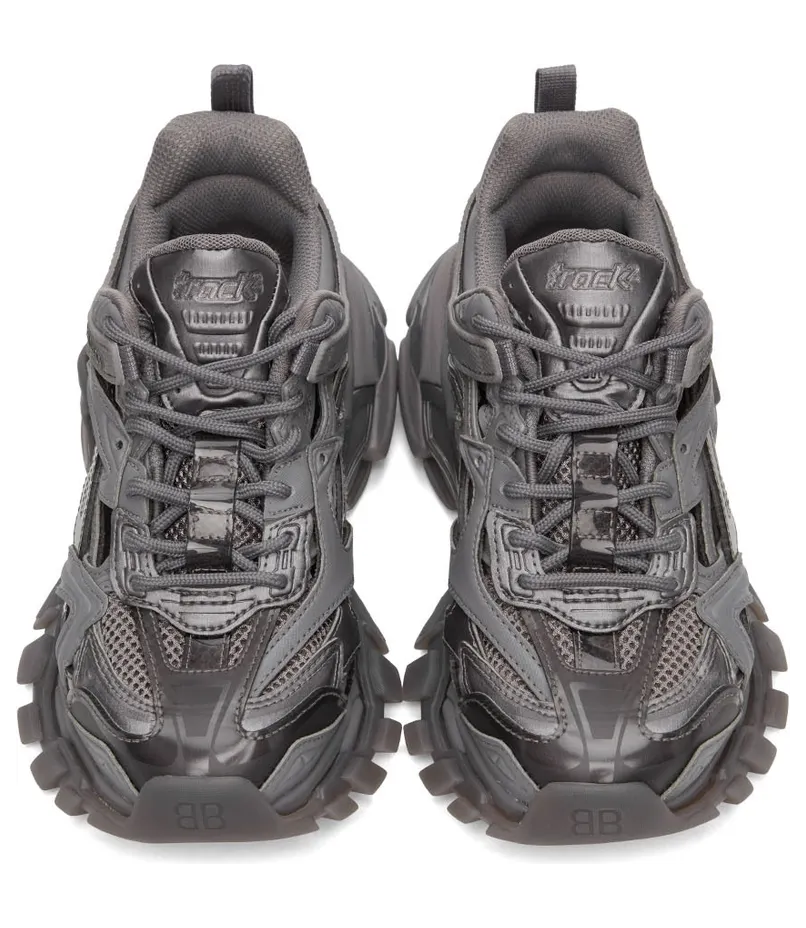 Balenciaga Grey Track 2.0 Sneakers (668822 W3CT1) (5)