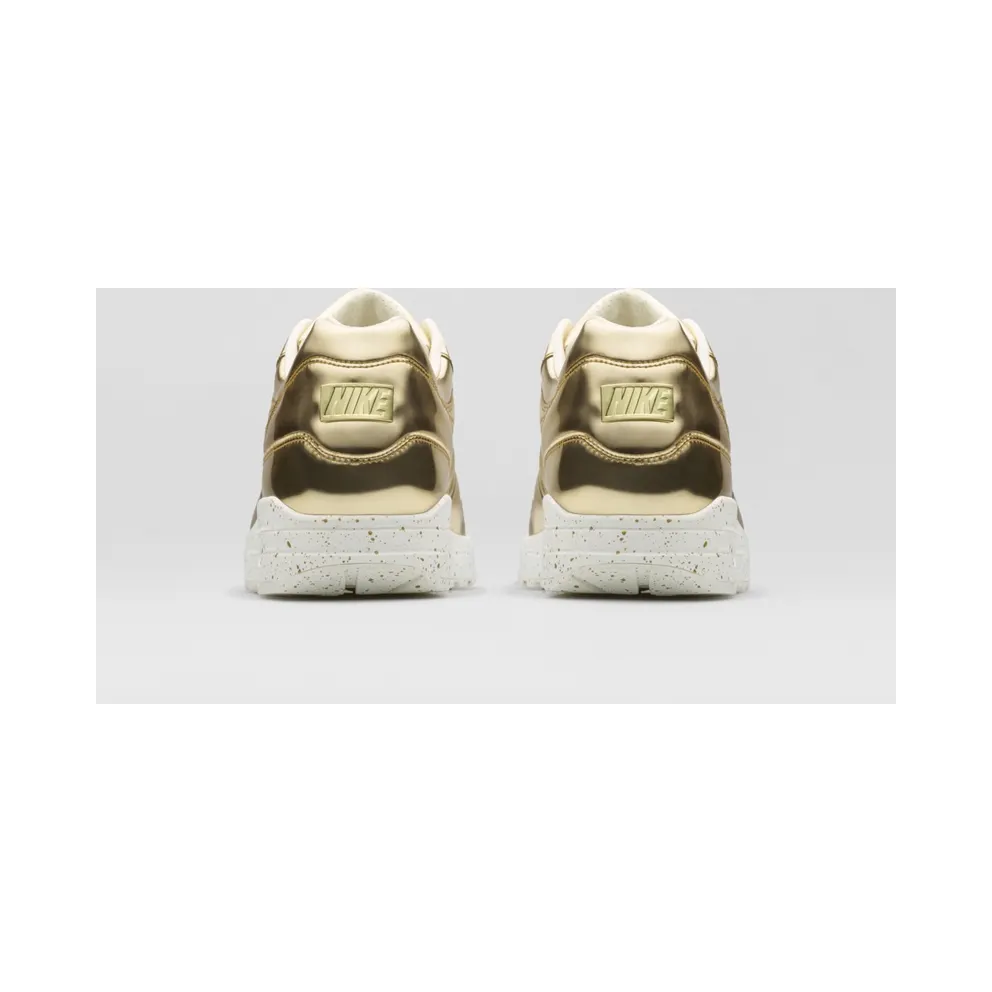 Nike Air Max 1 Liquid Gold Metallic Gold/Metallic Gold-Sail (635786-770)