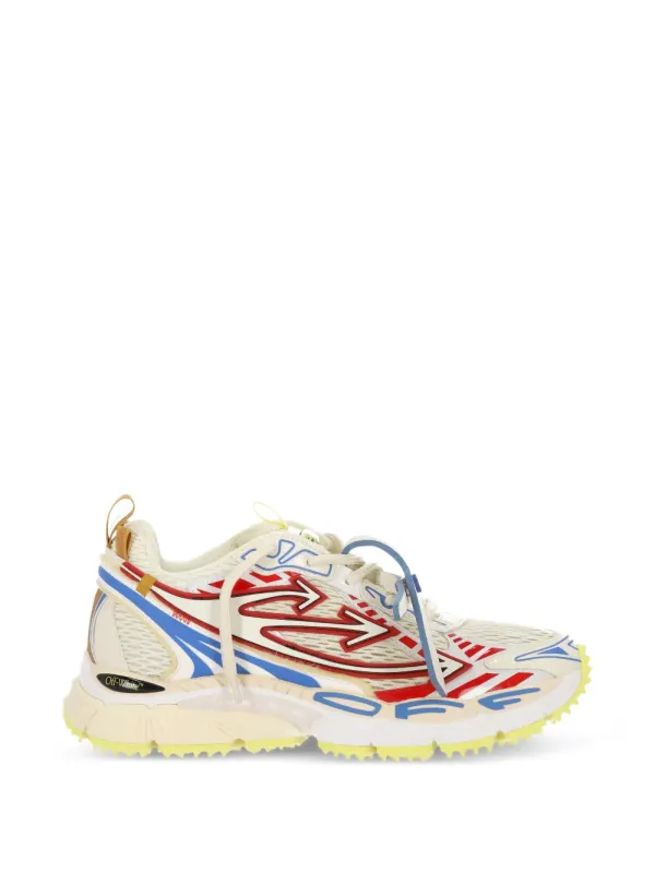 Off-White Be Right Back with vlakken and Arrows-patroon – Blue (W289S6F0066927)