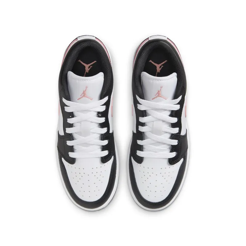 Jordan 1 Low GS “White Black Rust Pink” (553560-165)