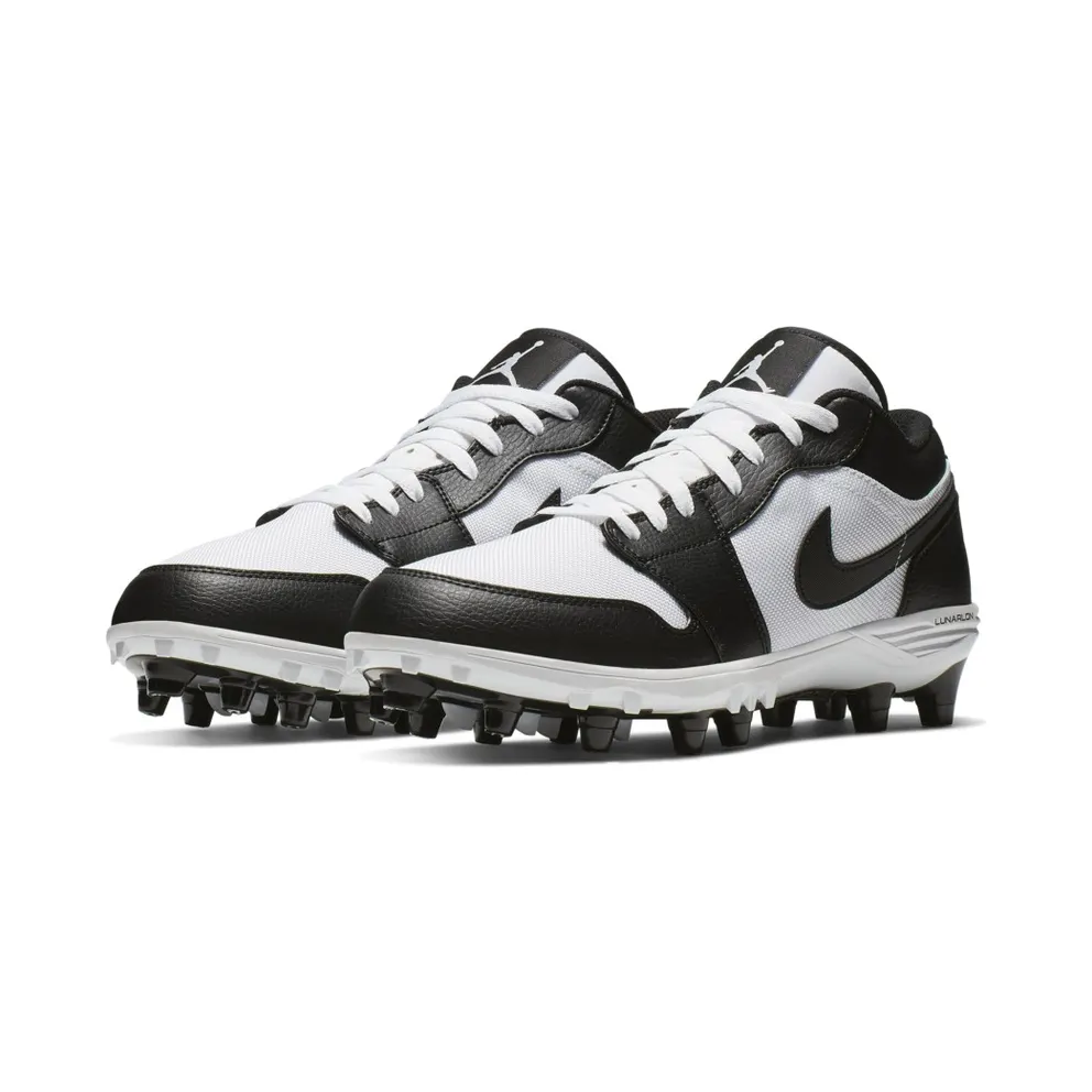 Jordan 1 TD Low White Black White/Black-Black (AV5292-100)