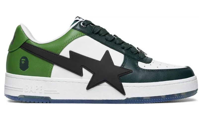 A Bathing Ape Bape Sta OS White Green (0ZXSHM191309NGRX)