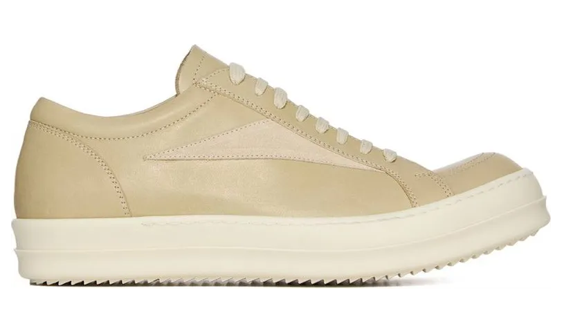 Rick Owens DRKSHDW Hollywood Vintage Sneaks Parchment Milk (DU01E3803CVSLVS-8111)