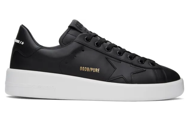Golden Goose Black Pure Star Sneakers (GMF00124.F000301.9010)