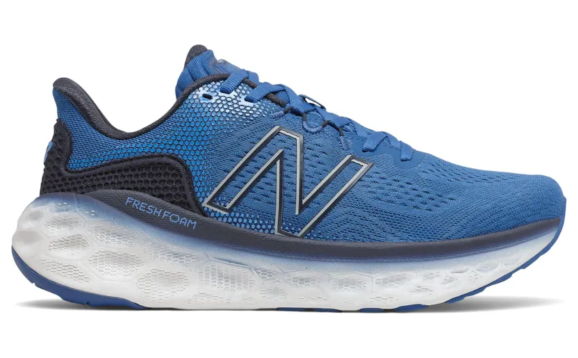 New Balance Herren Fresh Foam More v3 – Blau/Gelb, Blau/Gelb (MMORCB3)
