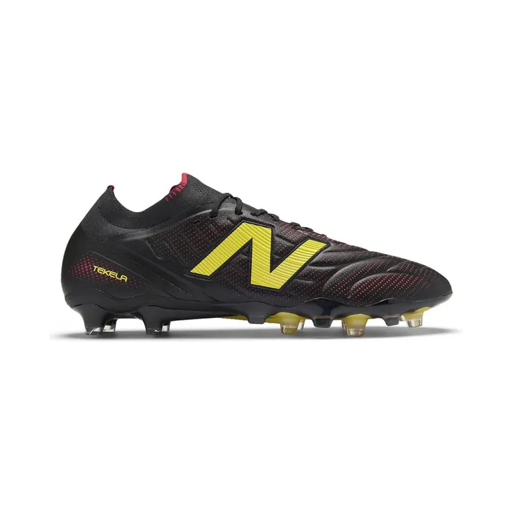 New Balance Tekela Elite Low FG v5 Black Punch Yellow Fire Cracker (UT1FL3KQ)