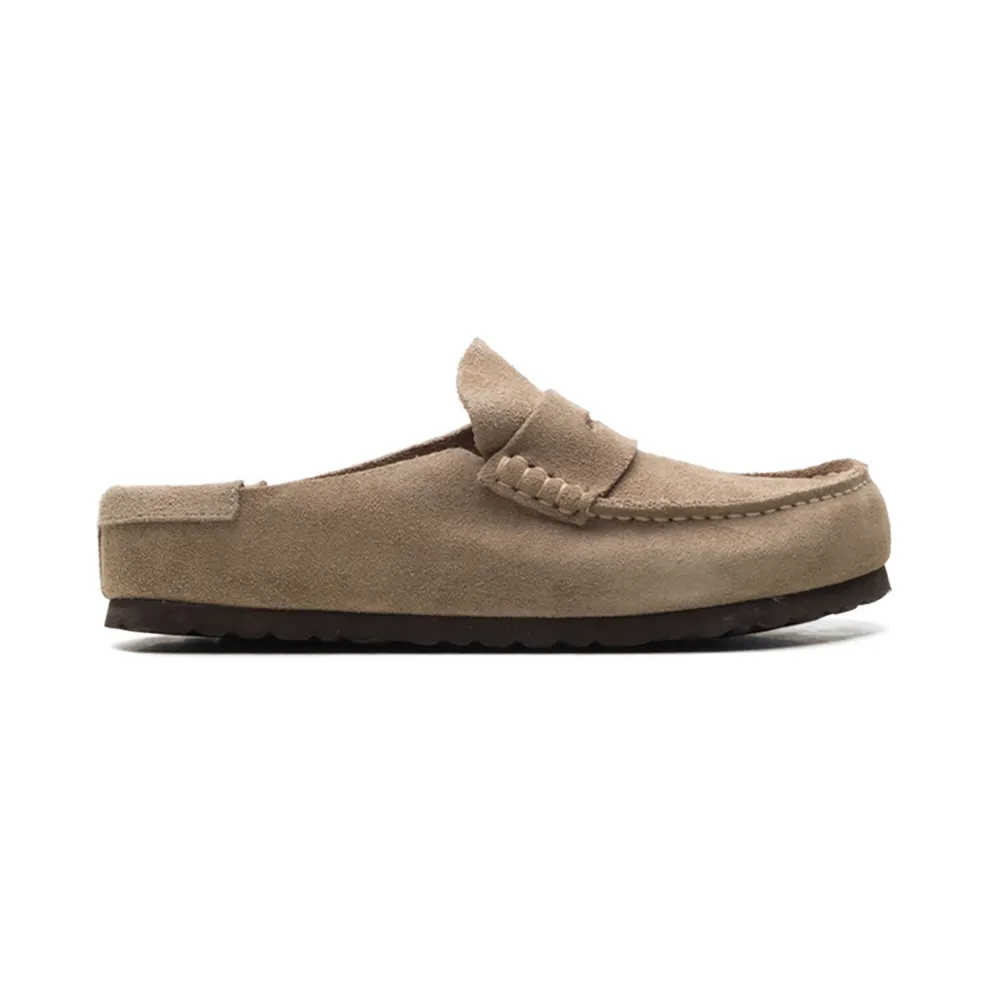 Birkenstock Naples Suede Leather Taupe Suede (1025003)