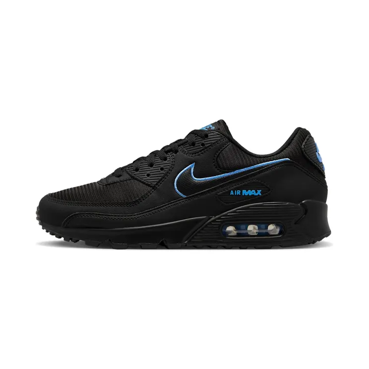 Nike Air Max 90 “Black / University Blue” (FJ4218-001)