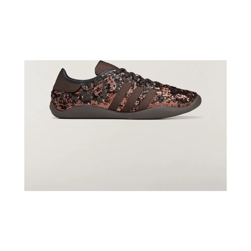 Adidas Wales Bonner Karintha Lo “Sequin / Dark Brown” (KH8798)