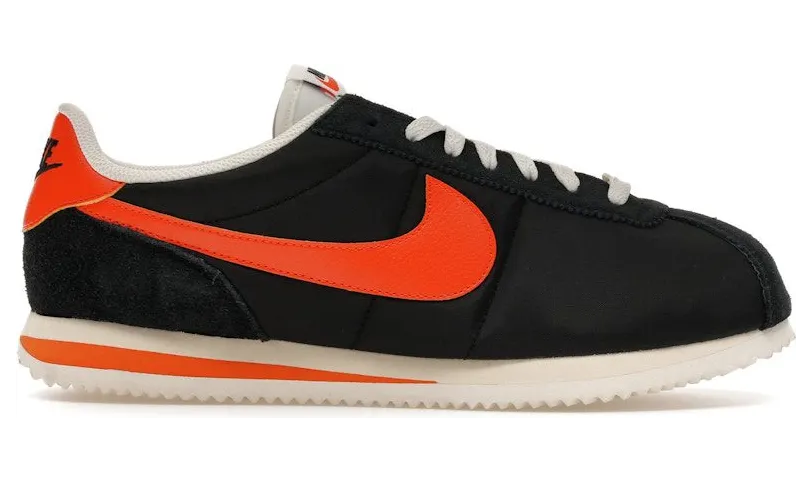 Nike Cortez TXT Black Sail Safety Orange (HF0263-003)