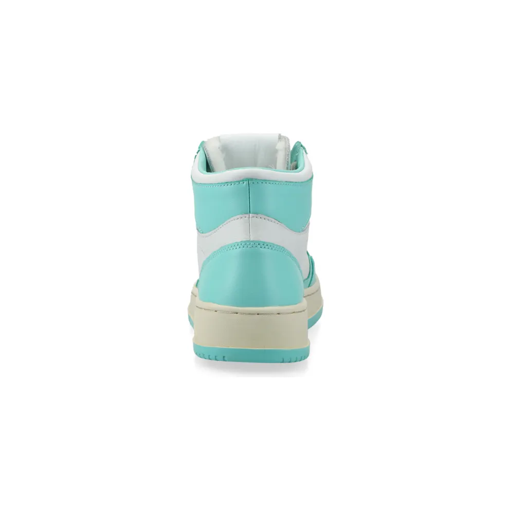 Autry Medalist Mid W (turquoise / white) – AUMWWB20