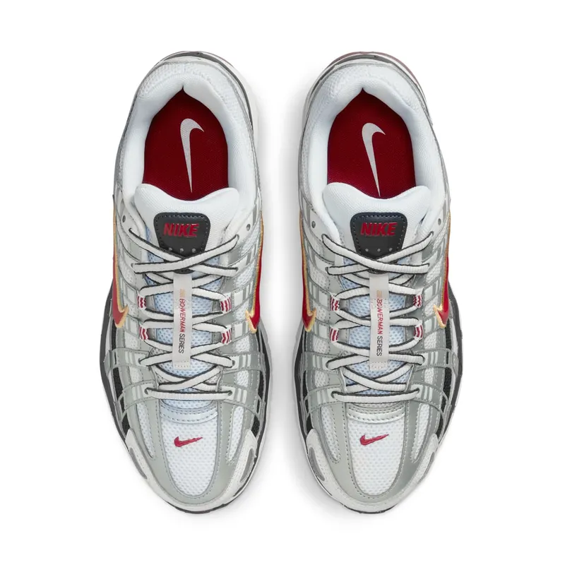 Nike P-6000 White Gold Red (W) White/Metallic Gold-Varsity Red-Metallic Silver-Black (BV1021-101)