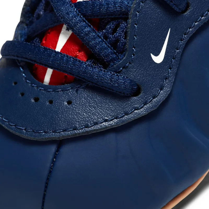 Nike Air Foamposite Pro Blue Void University Red (I) Blue Void/Gum Light Brown-White-University Red (643145-405)
