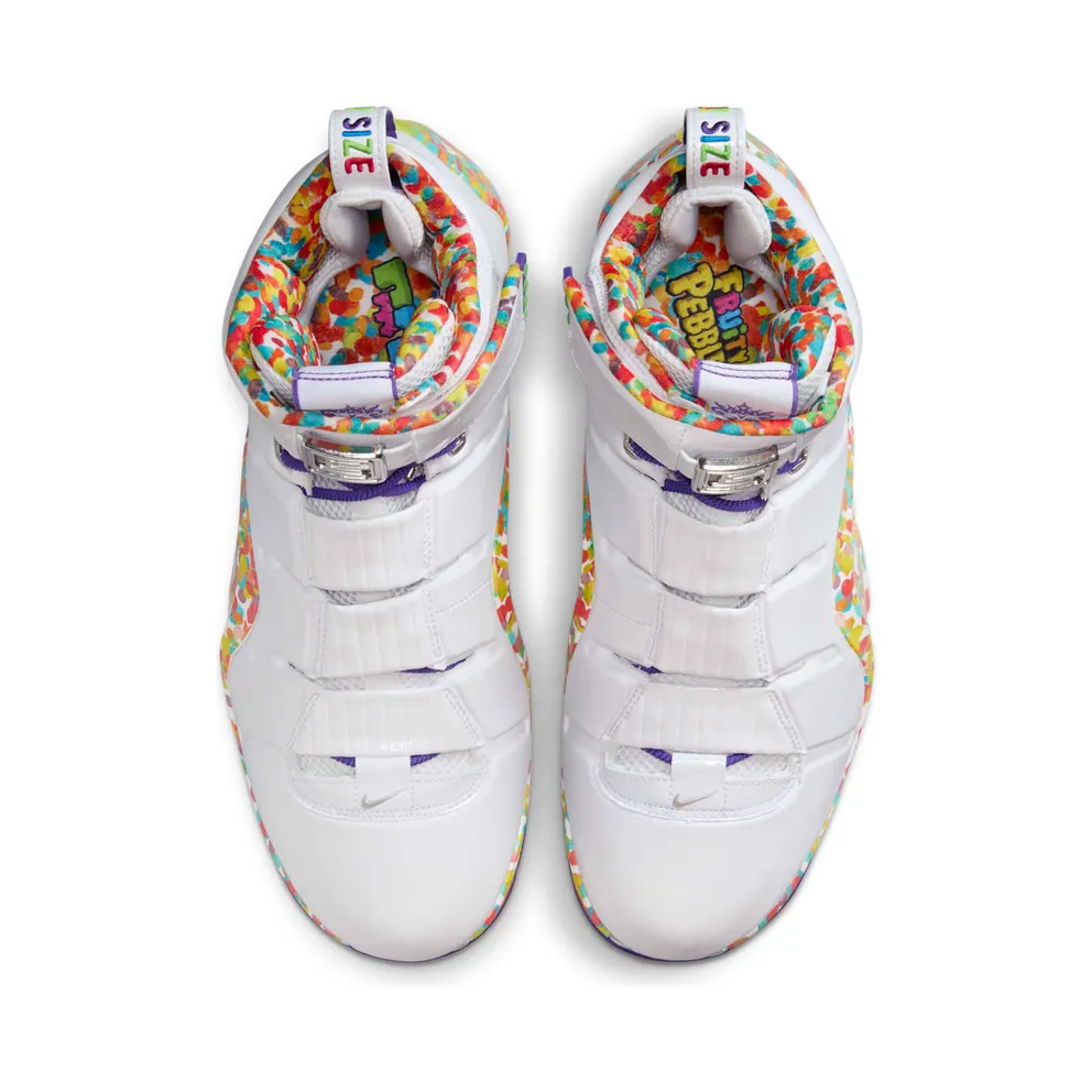 Nike LeBron IV White/Mean Green/Varsity Purple/True Red (DQ9310-100)