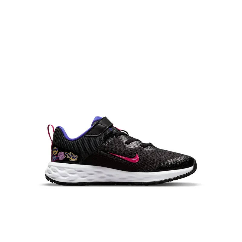 Nike Revolution 6 SE Younger Kids’ Black 50% Sustainable Materials (DD1103-013)