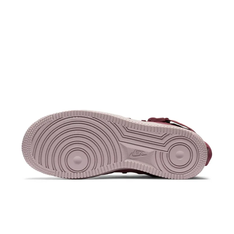Nike SF Air Force 1 Mid Force Is Female Vintage Wine (W) Vintage Wine/Vintage Wine-Particle Rose-Hot Punch (AJ1698-600)