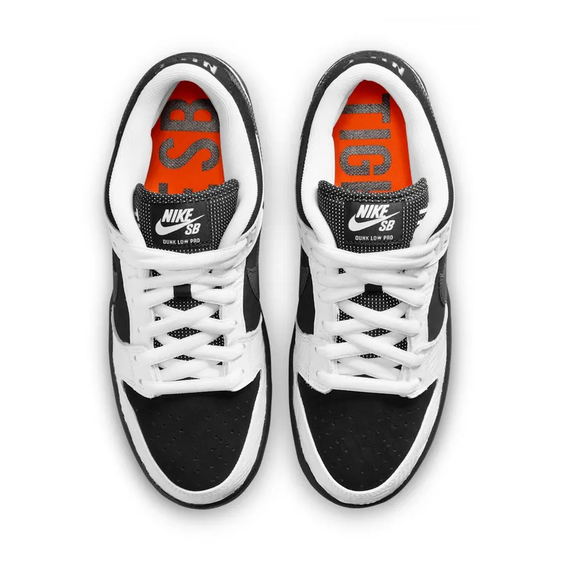 Nike SB Dunk Low Pro White/Safety Orange/Black (FD2629-100)