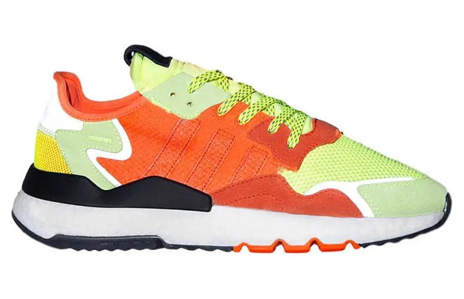 Adidas Size? x Nite Jogger ‘Road Safety’ Yellow/Orange (EE8983)