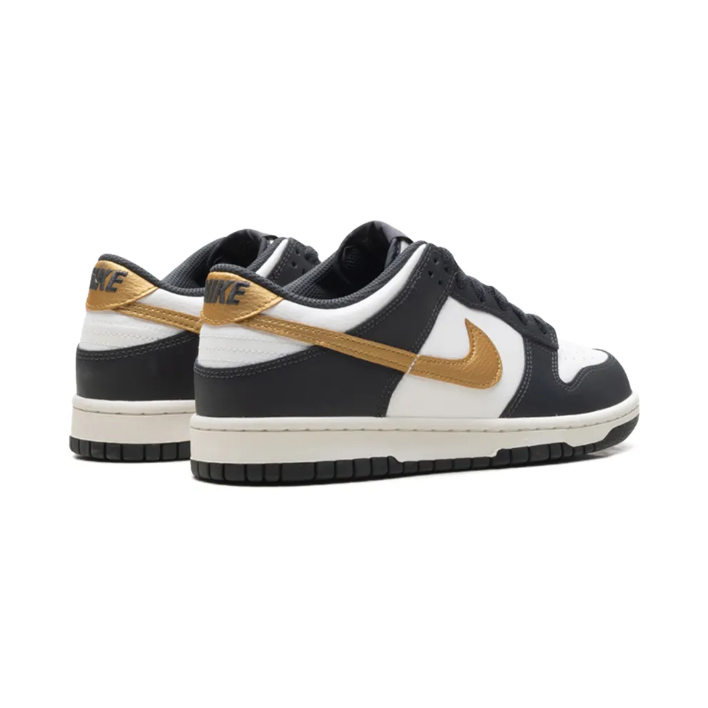 Nike Dunk Low GS “Summit White Metallic Gold” (HV2533-100)
