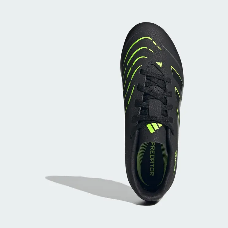 adidas Predator Club FG/MG Core Black Carbon Lucid Lemon (JH8869)