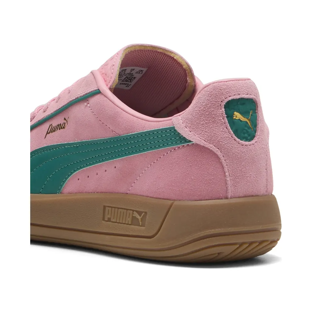 Puma Club Klassika Suede “Pinkscape / Wild Green / Puma Gold” (400718_07)