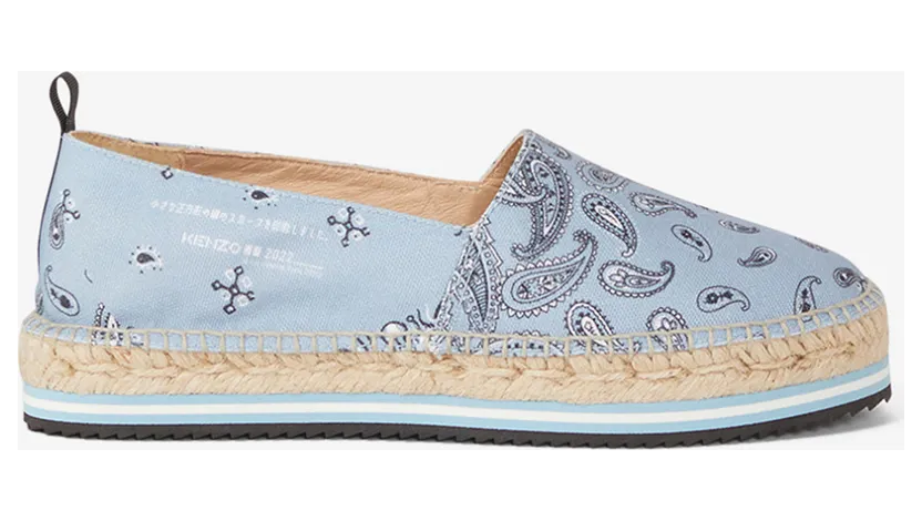 KENZO Espadrilles à plateforme KENZOKAPRI 'Bandana' (FC52ES192F74)