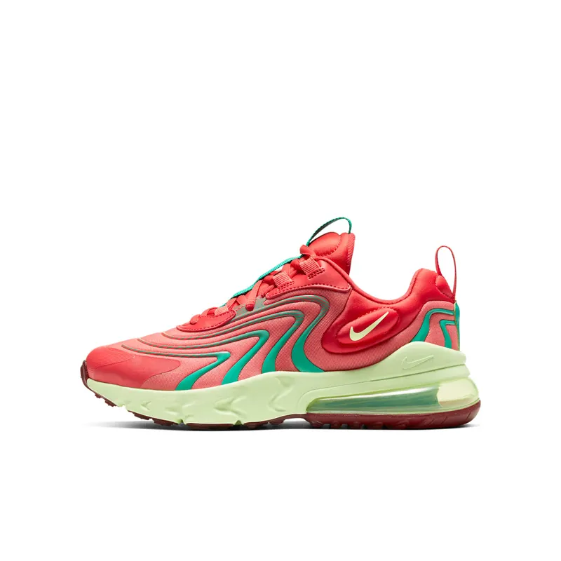 Nike Air Max 270 React ENG GS “Track Red-Magic Ember” (CD6870-601)