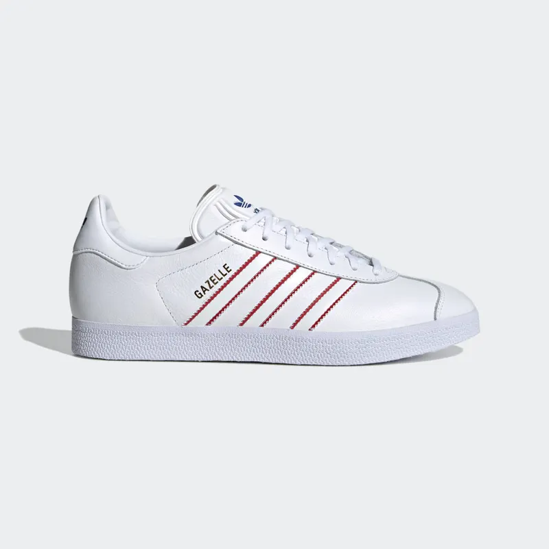 Adidas Gazelle Cloud White / Team Power Red / Royal Blue (GX9882)