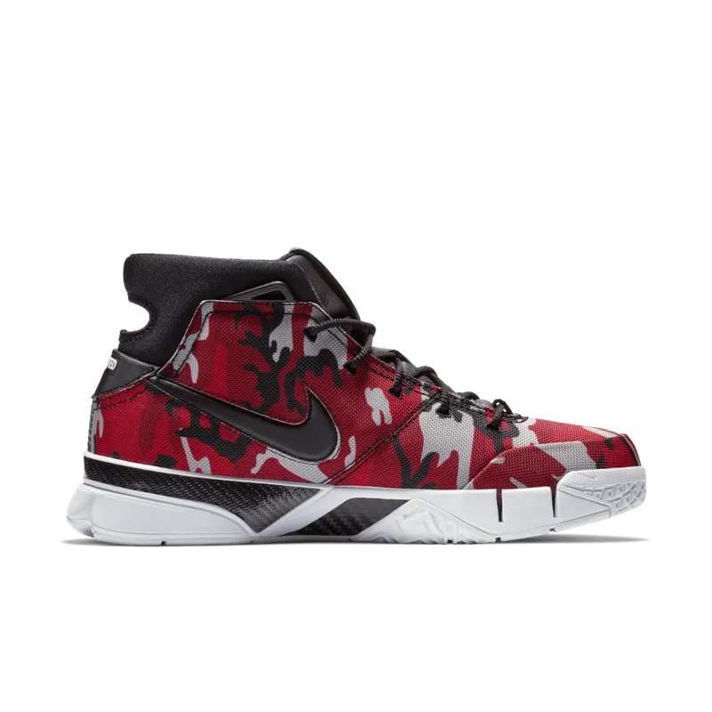 Nike Kobe 1 Protro Undefeated Red Camo (Santa Monica) Multi-Color/Black-University Red (BV1207-900)