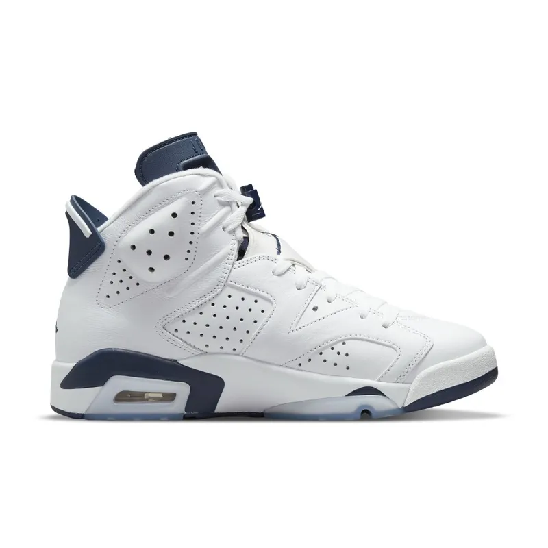 Jordan 6 Retro Midnight Navy (2022) – “White / Midnight Navy” (CT8529-141)