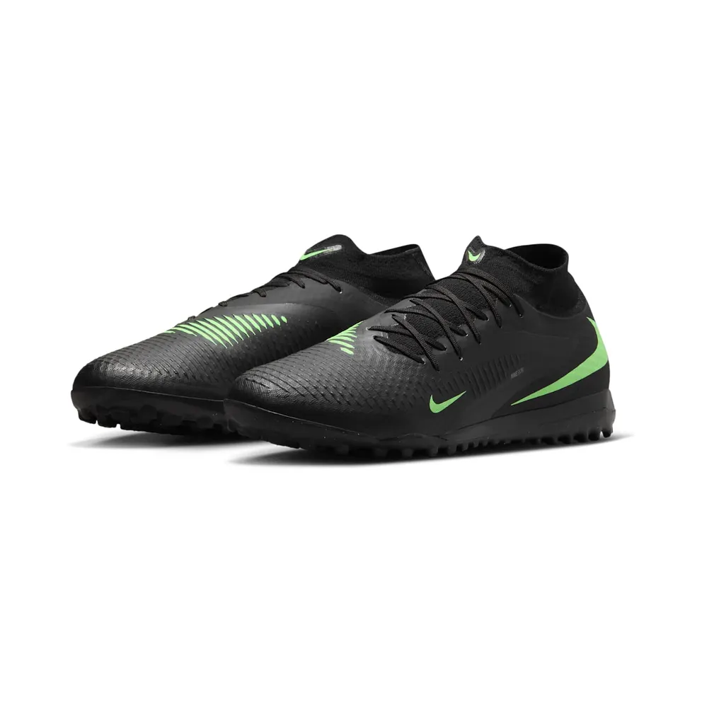 Nike Phantom 6 High Academy TF ‘Black Illusion Green’