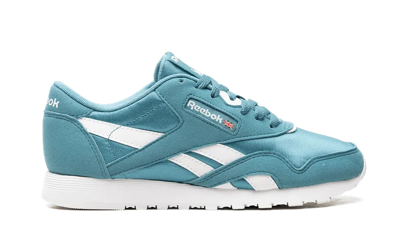 Reebok Classic Leather Nylon Color Womens “Mineral Mist/White” (DV7701)