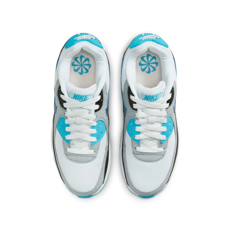 Nike Air Max 90 GS “Blue Lightning Metallic” (FD0678-100)