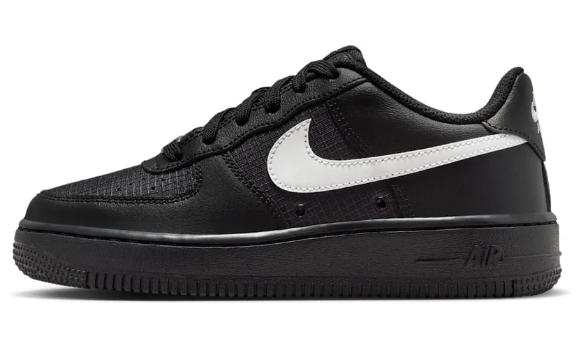 Nike Air Force 1 Tech GS “Black White” (IR3992-001)