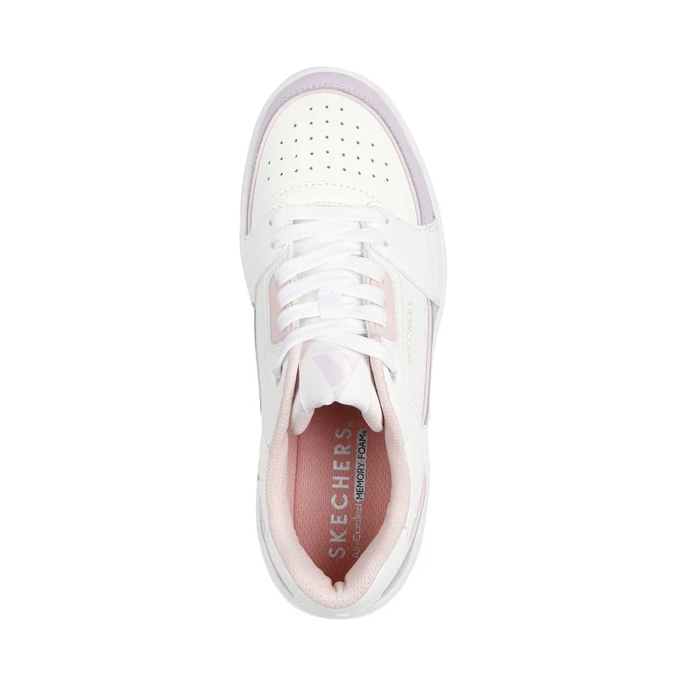 Skechers Uno Court Courted Style White / Lavendel / Pink “White” (177710 Wlvp) (177710WLVP)