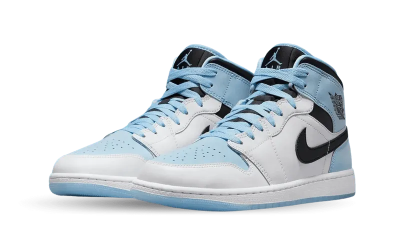 Air Jordan 1 Mid SE GS “Ice Blue” (DV1337-104)