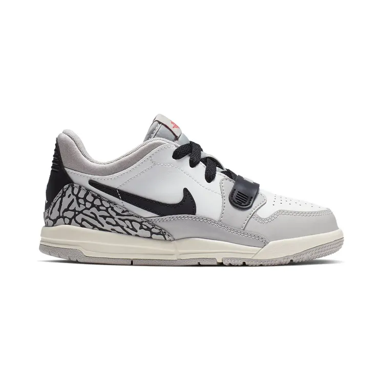 Jordan Legacy 312 Low Tech Grey Fire Red Black (PS)