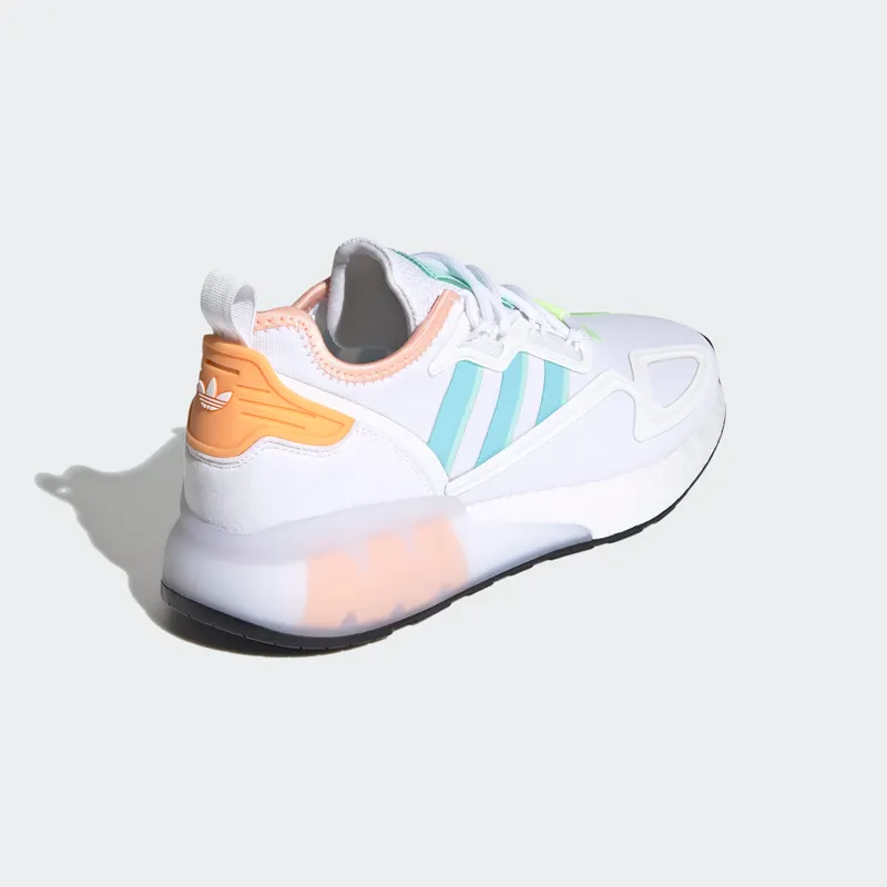 adidas ZX 2K Boost Core White / Hazy Sky / Glow Pink (H06578)