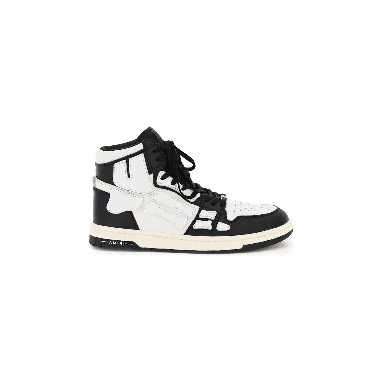 AMIRI Skel Top Hi Black White Black (W0F22499NL)