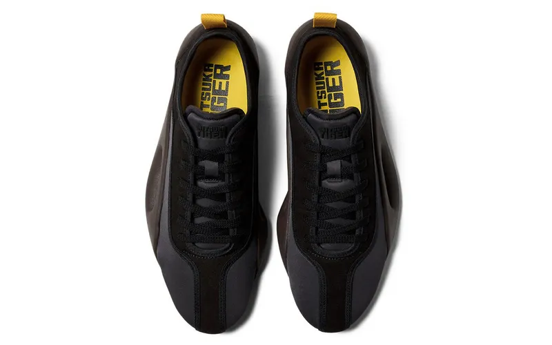Onitsuka Tiger Ergonio Black Brown Yellow (1183C369-001)