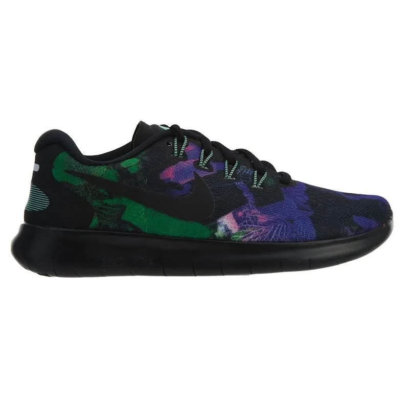 Nike Free Rn 2017 Solstice Black Green Glow (883295-001)