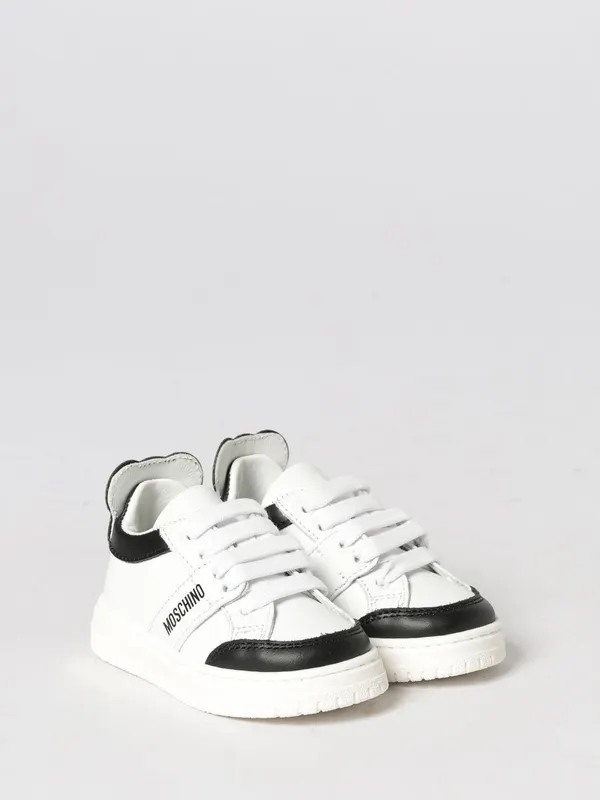 Moschino Teddy Leather Sneakers White (8297502)