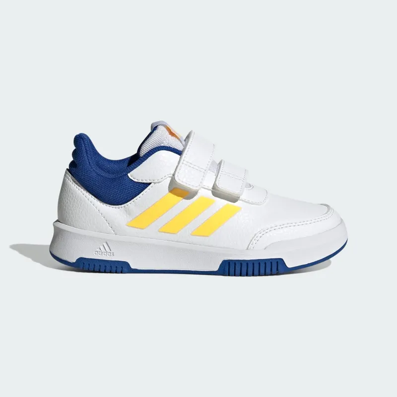 Adidas Tensaur with Velcro Cloud White / Spark / Royal Blue (IG8581)