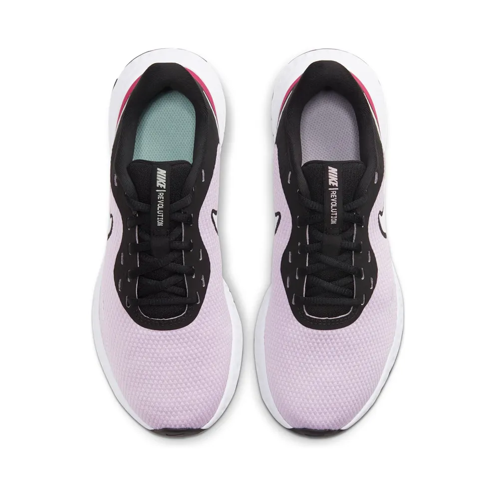 Nike Revolution 5 Iced Lilac (W) Iced Lilac/Black-Noble Red-White (BQ3207-501)