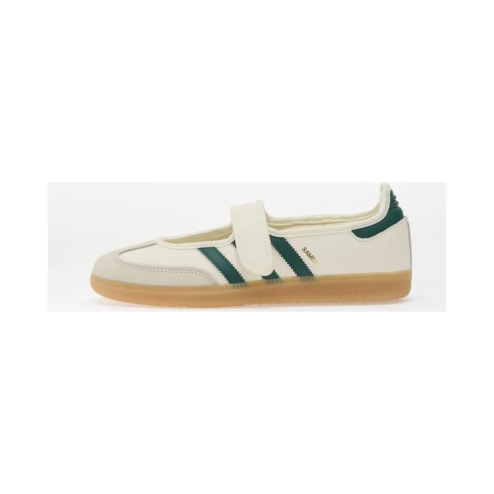 Adidas Samba Off White / Collegiate Green / Gold Metallic
