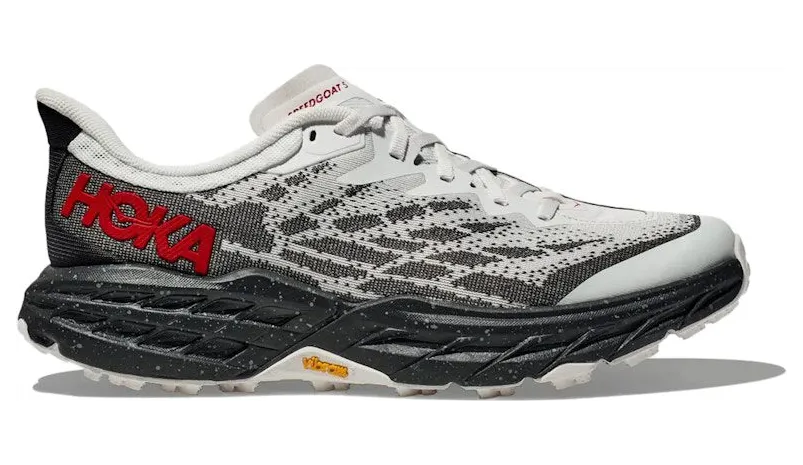 Hoka One Speedgoat 5 Black Red Grey (1123157-WBLC)