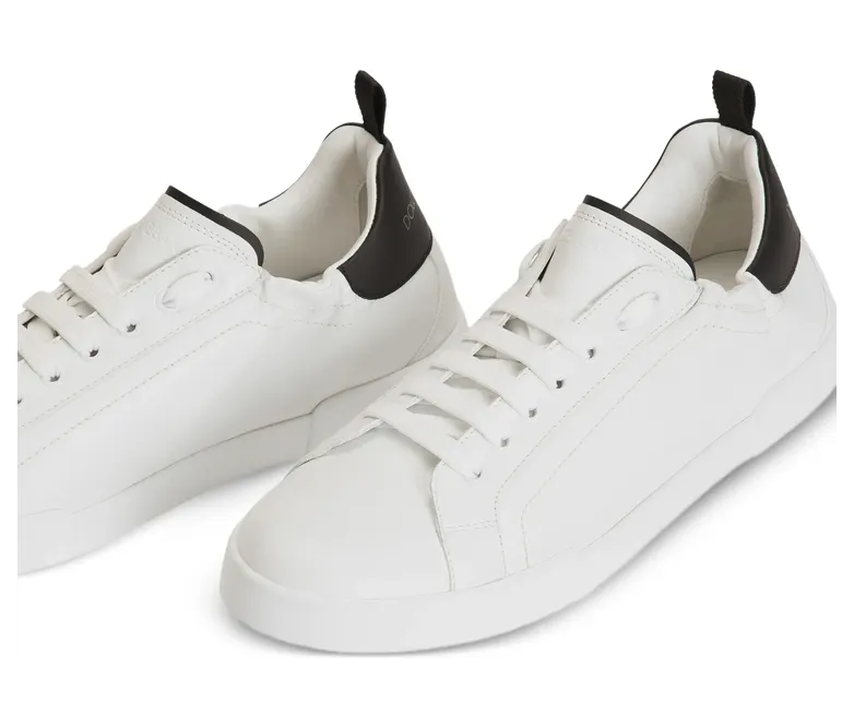 Dolce & Gabbana Portofino Calfskin “White/Black” (CS2431 A3S87 89697) (4)